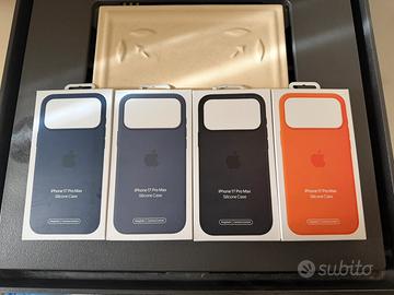 Custodie Silicone Originali Apple 17 pro max