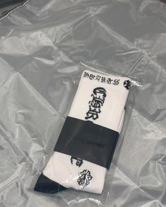 Calzini Chrome Hearts Bianchi Nuovi Taglia L