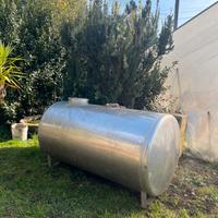 Serbatoio acciaio inox 800 lt