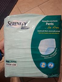 pannolini serenity pants taglia m