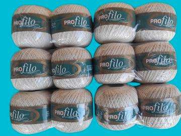 Gomitoli filo di scozia PROfilo color écru 