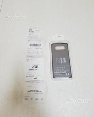 Custodia Cover Clear Samsung Galaxy Note 8