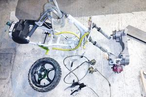 telaio F12 da campi + pezzi vari