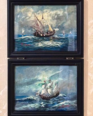 2 speldidi Quadretti  di Renato  Sori - mariner