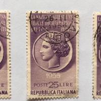 Poste Italiane Siracusana anno 1955