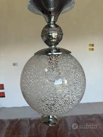 Lampadario in vetro di murano