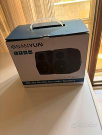 Sanyun SW209 – Altoparlanti PC Gaming 36W