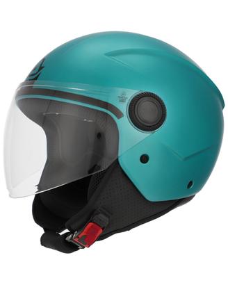 Casco Jet BREZZA ACERBIS turchese opaco
