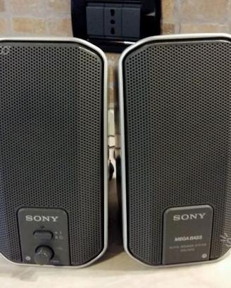 Altoparlanti stereo PC Sony Tipo SRS A202