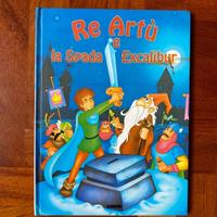 Libro illustrato "Artù e la Spada Excalibur".