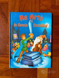 Libro illustrato "Artù e la Spada Excalibur".