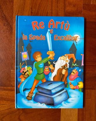 Libro illustrato "Artù e la Spada Excalibur".