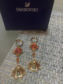 Orecchini Swarowski con pietre colorate