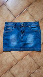 minigonna jeans