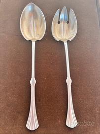 Christofle Lotus coppia posate da insalata