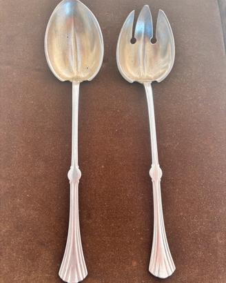 Christofle Lotus coppia posate da insalata