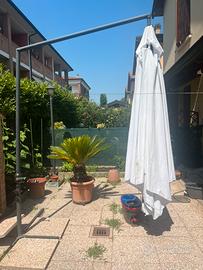 Ombrellone da giardino 3x3