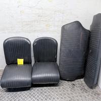 Tappezzeria Sedili Completa Fiat 500 Epoca F L R I