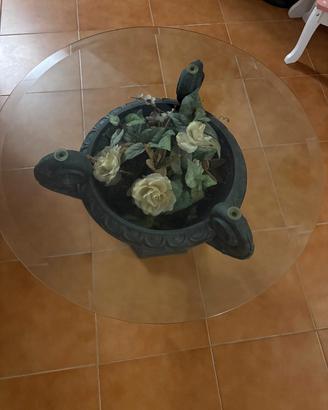 Tavolino in ghisa per salotto
