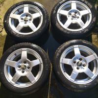 Cerchi in lega OZ Racing  15" + gomme e bulloni