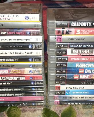 COLLEZIONE GIOCHI ORIGINALI PS3