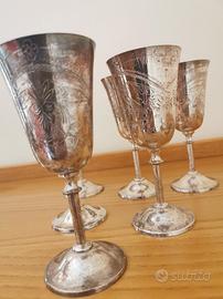 Calici Argento (placcati) 6PZ