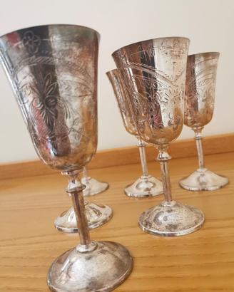 Calici Argento (placcati) 6PZ