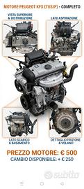 motore Peugeot 206 prima serie 1.4 benzina 