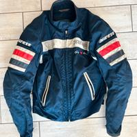 Giacca Dainese bianca e blu