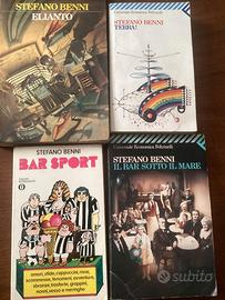 Stefano Benni lotto 4 libri - leggere