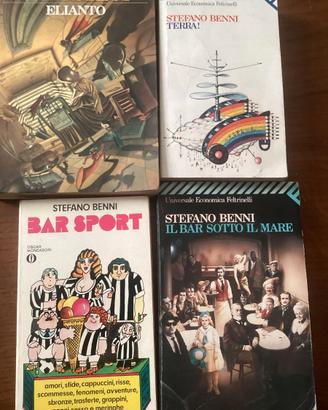 Stefano Benni lotto 4 libri - leggere