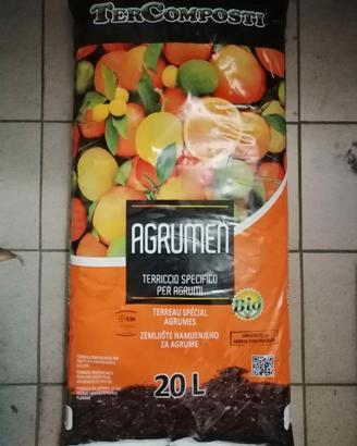 TERRICCIO BIO PER AGRUMI 60 LITRI