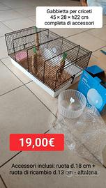 RIBASSO - gabbia per criceto