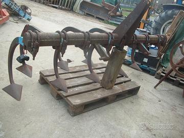 Estirpatore a zapponi da mt. 2,40 usato a 9 ancore