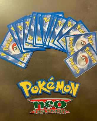 📦Lotto Pokémon Neo Discovery Vintage 2001 ITA