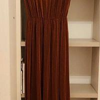 Abito lungo in lurex nuovo