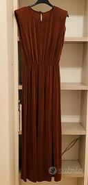 Abito lungo in lurex nuovo