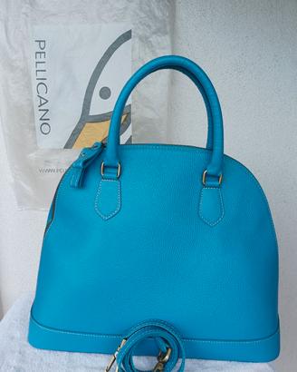 BORSA Tote - PELLICANO - Vera Pelle - NUOVA