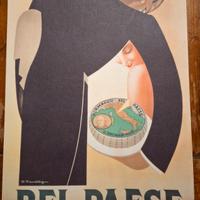Stampa vintage Bel Paese Galbani