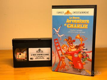 VHS MGM Le Nuove Avventure di Charlie collezioni