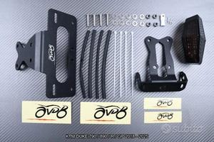 Portatarga corto KTM DUKE 790 890 R GP 2018 - 2025