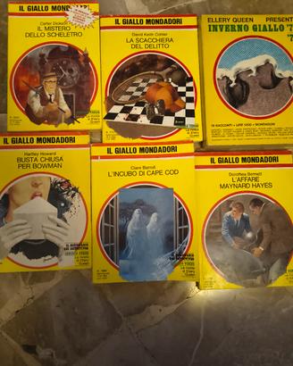 Libro il giallo Mondadori 