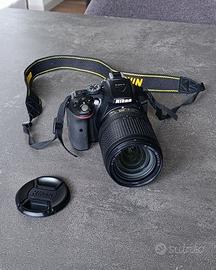 Nikon D5300 + obiettivo 18-140mm