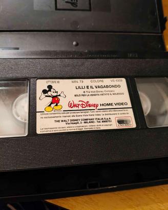 Film VHS Lilli e il vagabondo