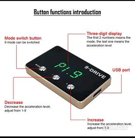 modulo acceleratore elettronico 