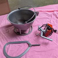 Paiolo per polenta motorizzato