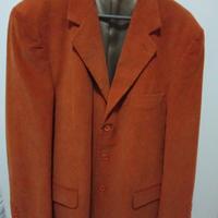 Giacca uomo velluto taglia 54 