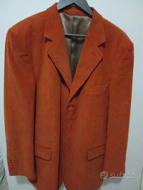 Giacca uomo velluto taglia 54 