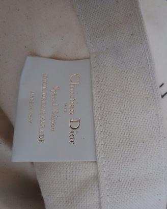 borsa tela firmata dior 