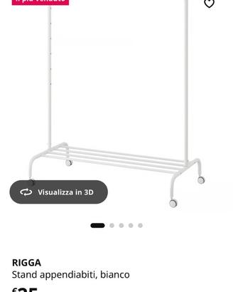 Appendiabiti RIGGA IKEA